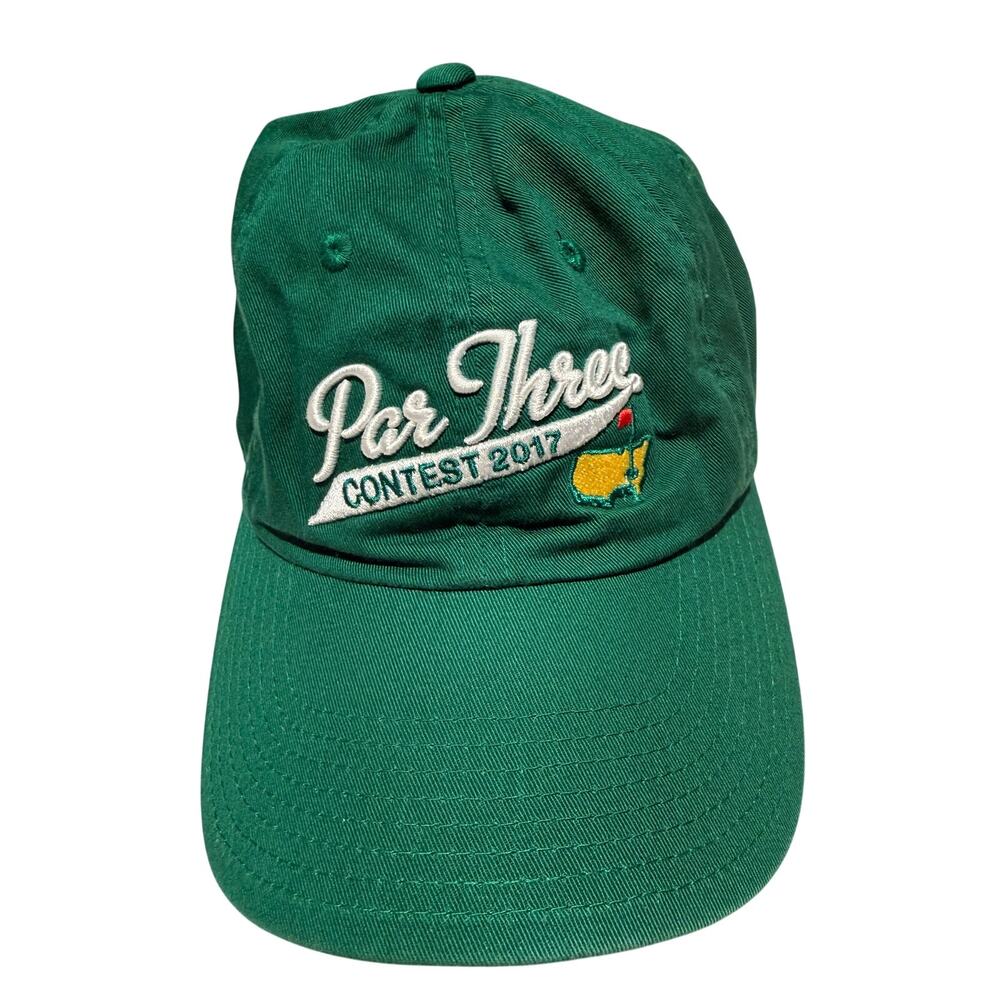 Masters Tournament Par 3 Contest 2017 Hat Green Augusta National Rain Canceled